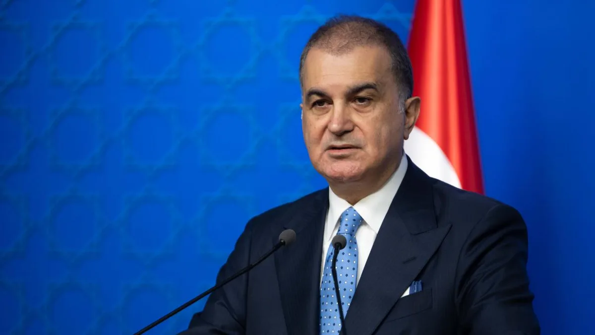 Ömer Çelik, porte-parole du parti AK, condamne les propos de Katz sur Erdoğan